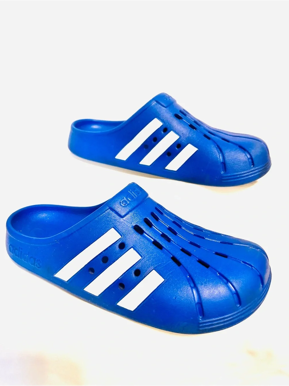 Adidas odi FoM Superstar Mule Clogs Blue Slip-On Clog Royal/White-Sz.(M-9, W-10)